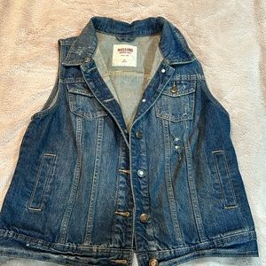Denim vest